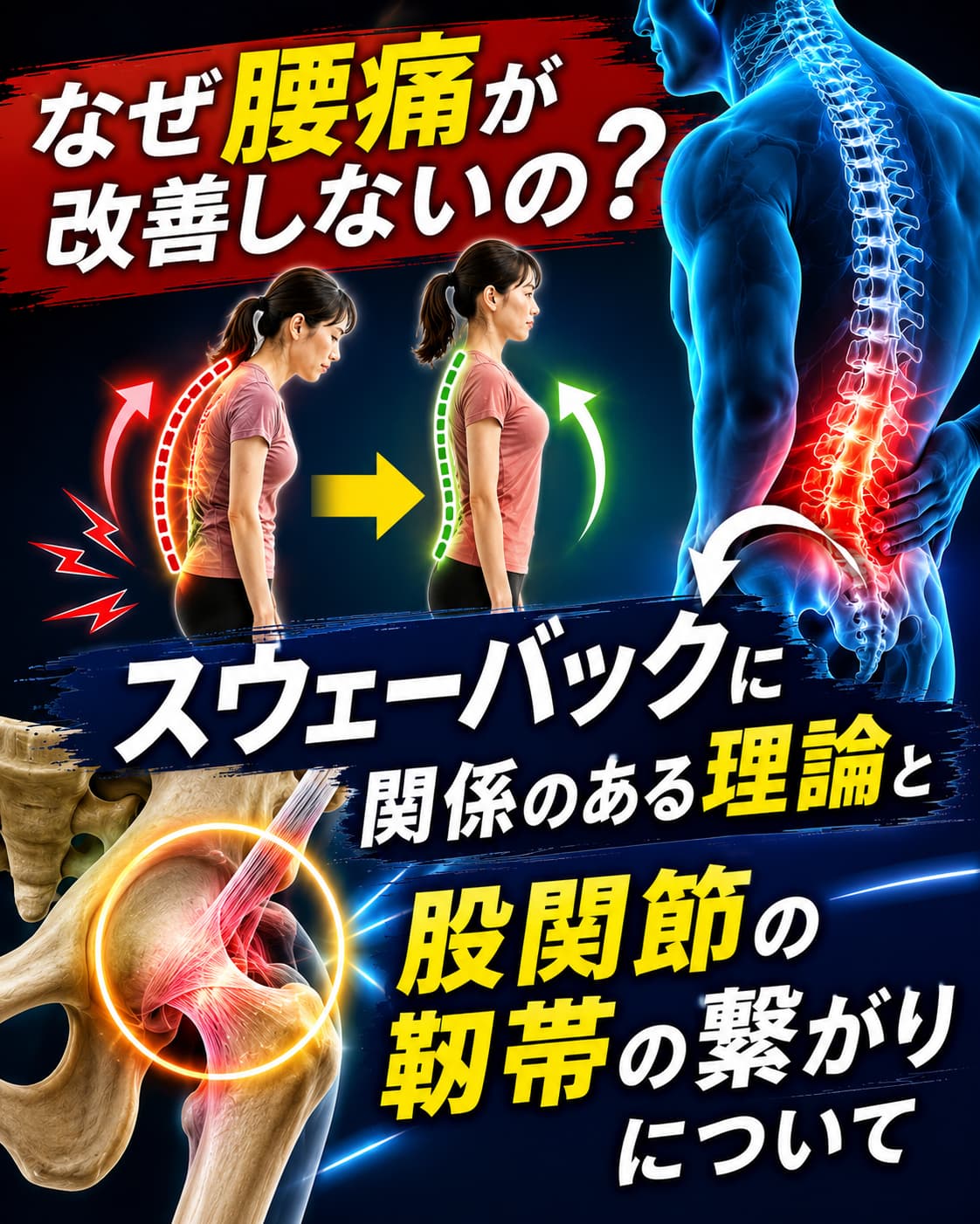 【動画セミナー】スウェーバックに関係のある理論と股関節の靱帯の繋がりについて