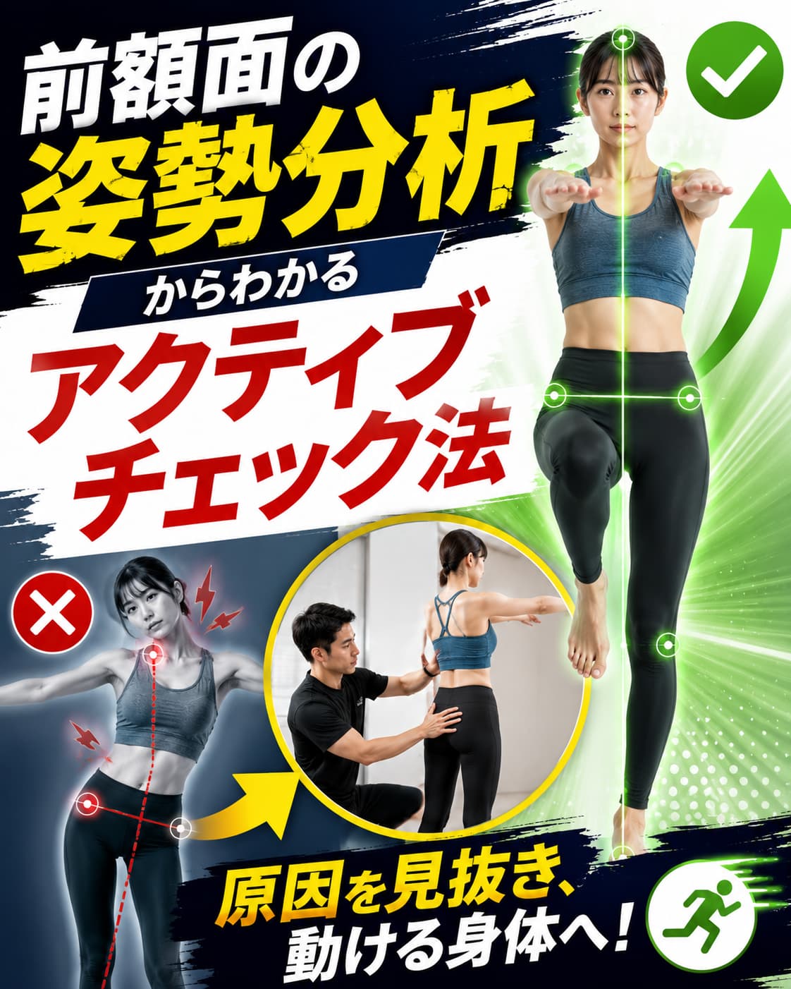 【動画セミナー】前額面の姿勢分析からわかるアクティブチェック法