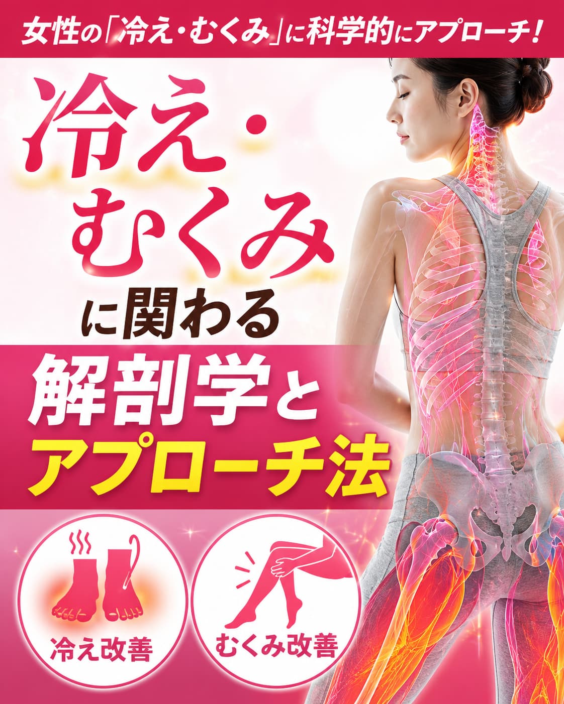 【動画セミナー】冷え・むくみに関わる解剖学とアプローチ法